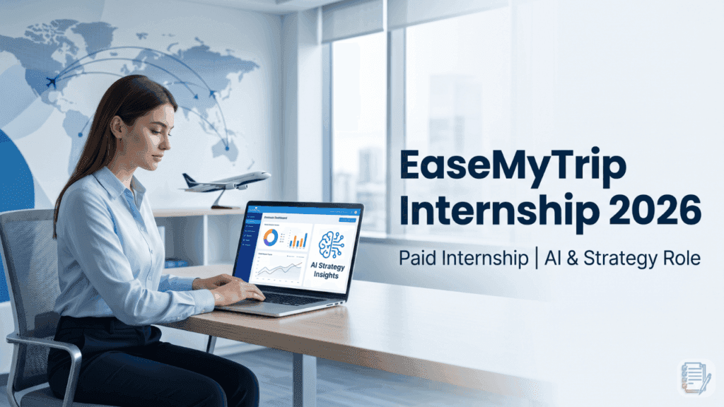 EaseMyTrip Internship 2026: Stipend, Eligibility, Roles & Apply Now (Complete Guide)