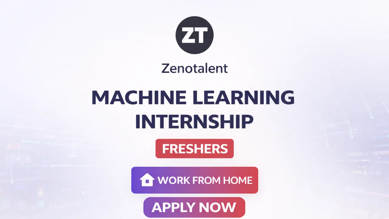 Machine Learning Internship at Zenotalent