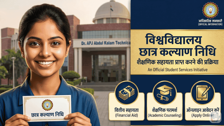 AKTU Student Welfare Fund 2026