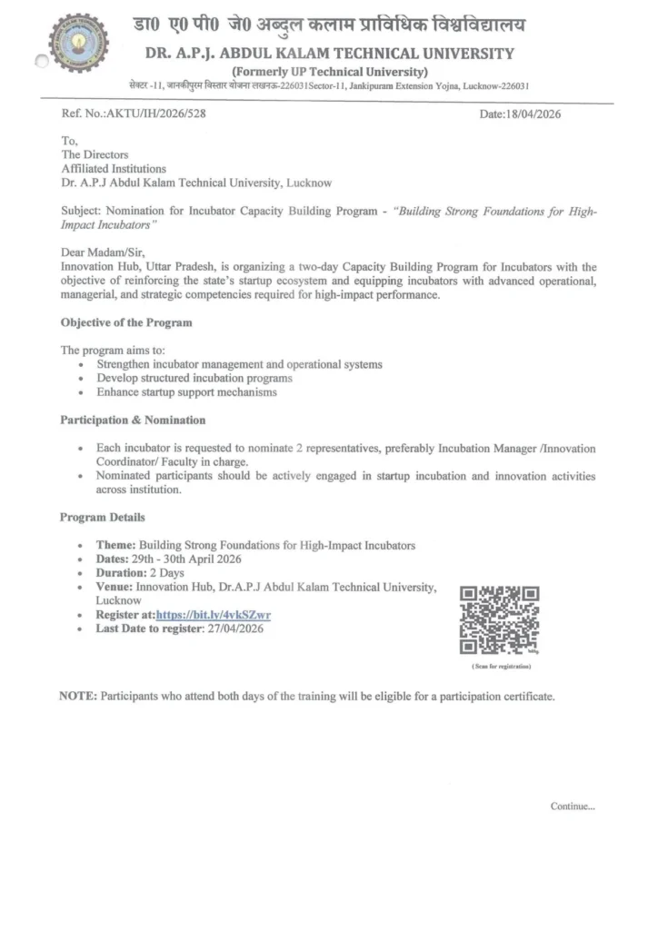 Big Update: Incubator Program Nominations Open