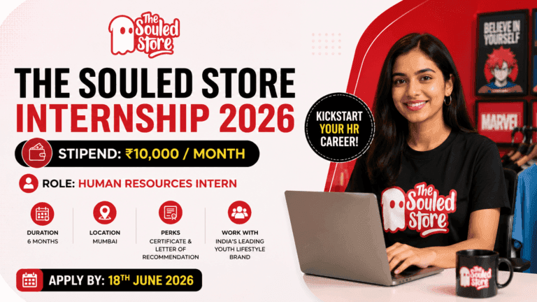 The Souled Store Internship