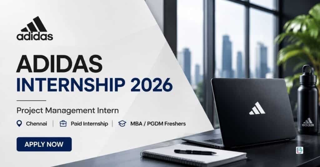 Adidas Internship 2026: Stipend, Eligibility, Roles & Apply Link