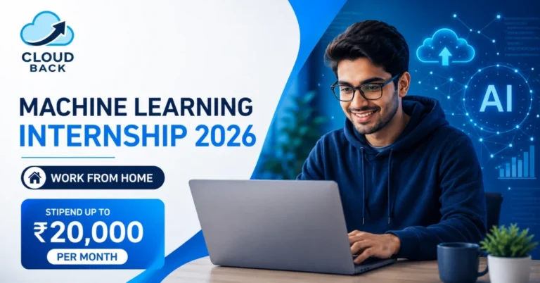 (AI GENERATED) Cloud Back Machine Learning Internship 2026