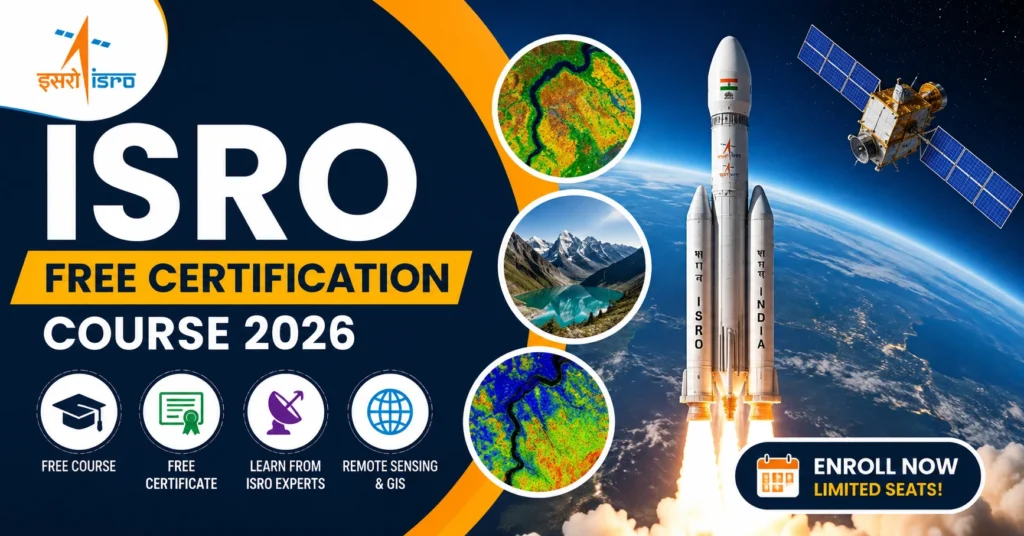 ISRO Free Certification Course 2026: Free Online Course with Certificate | Apply Now