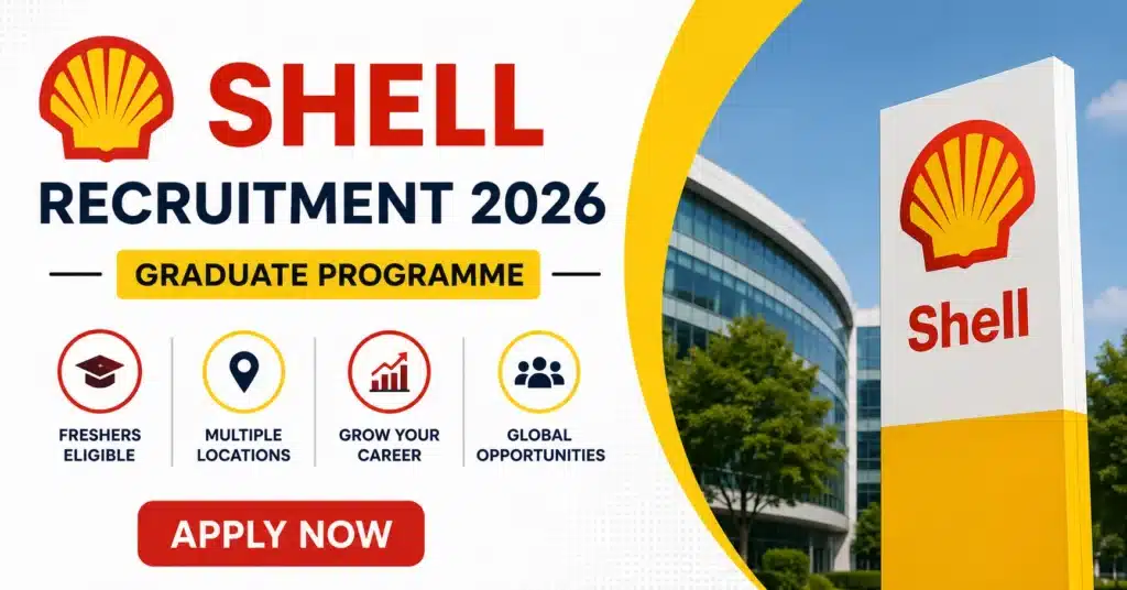 Shell Recruitment 2026: Freshers Can Apply for Graduate Programme | Salary, Eligibility & Direct Apply Link