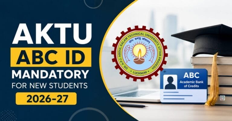 AKTU | ABC ID FOR NEW STUDENT