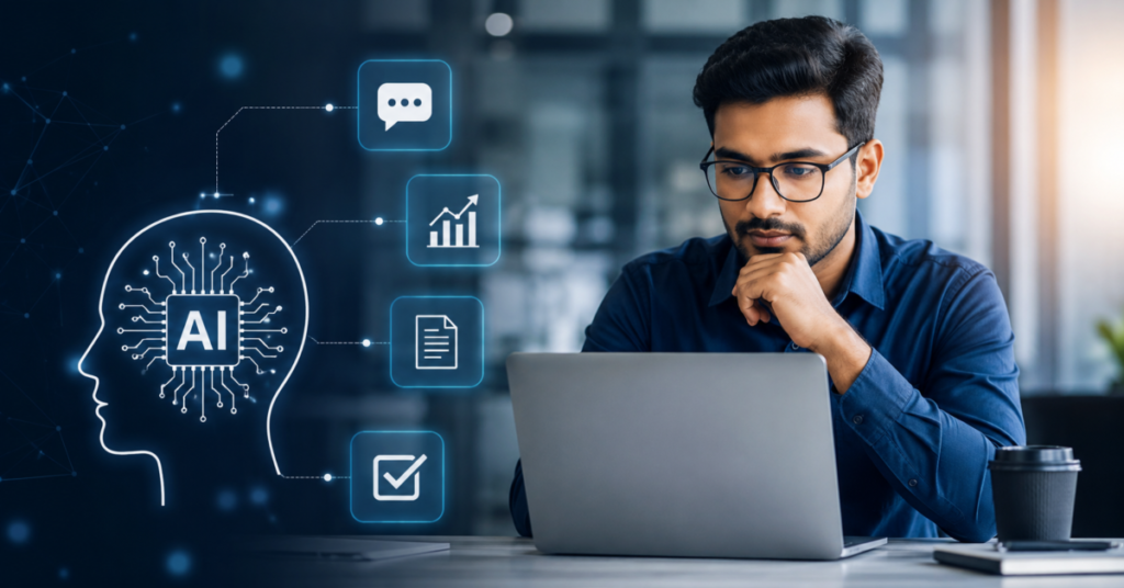 2026 में AI Skills क्यों जरूरी हैं? Job Market में आगे बढ़ने के लिए 7 Skills जो हर Professional को सीखनी चाहिए