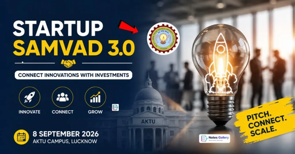 AKTU Startup Samvad 3.0 Registration Begins: Startups Can Pitch Before Investors, Event on September 8