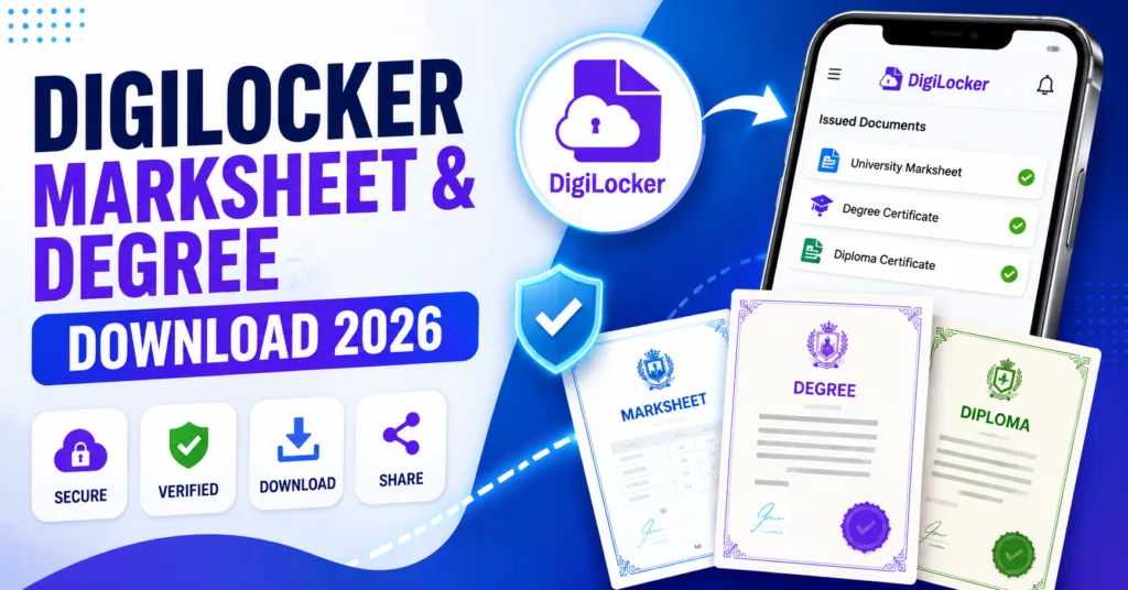 DigiLocker Marksheet & Degree Download 2026: Here’s How Students Can Get Their Documents