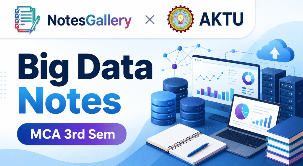 AKTU MCA 3rd Sem Big Data Notes