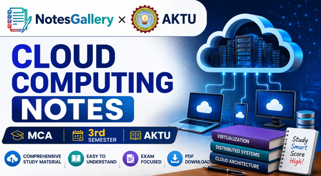 AKTU MCA 3rd Sem Cloud Computing Notes