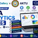 AKTU MCA 3rd Sem Data Analytics Notes