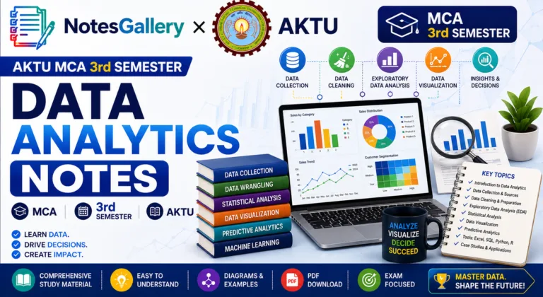 AKTU MCA 3rd Sem Data Analytics Notes