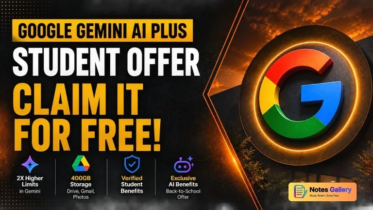 Google Gemini AI Plus Student Offer: How to Claim It for Free