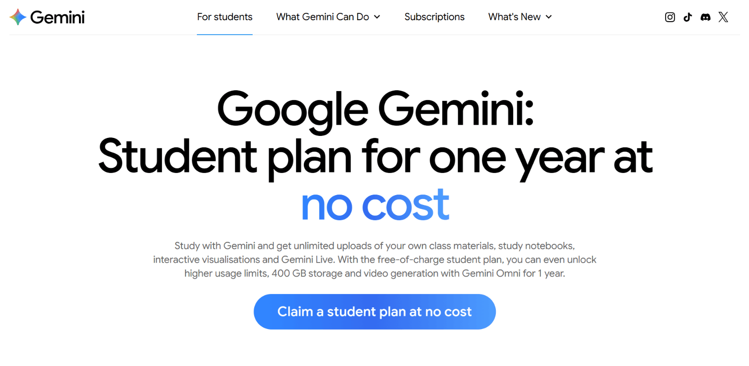 Google Gemini AI Plus Student Offer: How to Claim It for Free 2 image 8