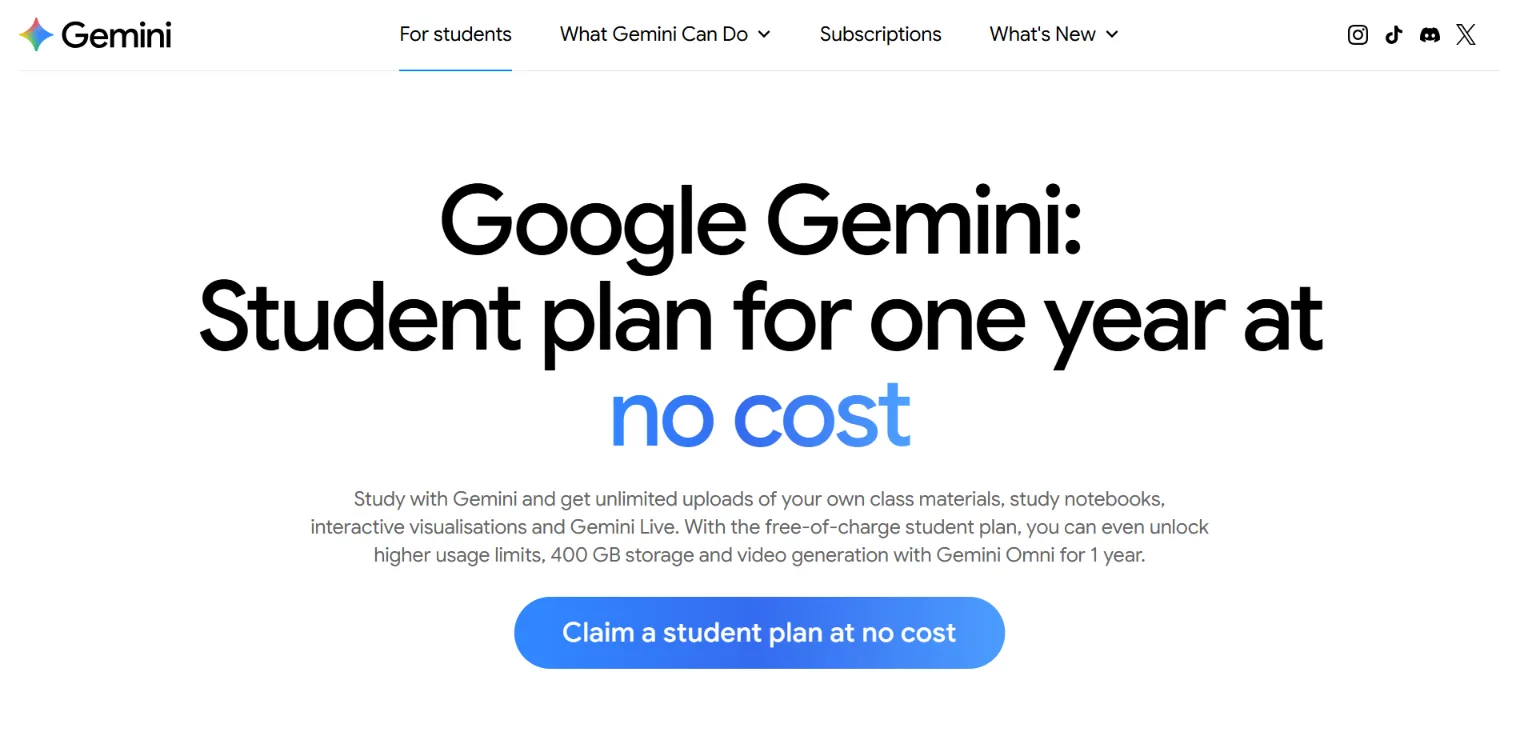Google Gemini AI Plus Student Offer: How to Claim It for Free 2 image 8