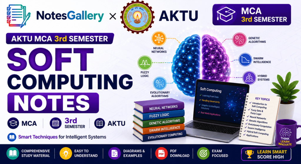AKTU MCA 3rd Sem Soft Computing Notes