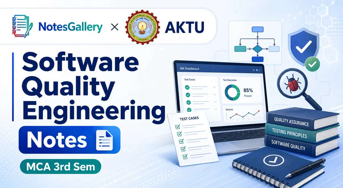 AKTU MCA 3rd Sem Software Quality Engineering Notes