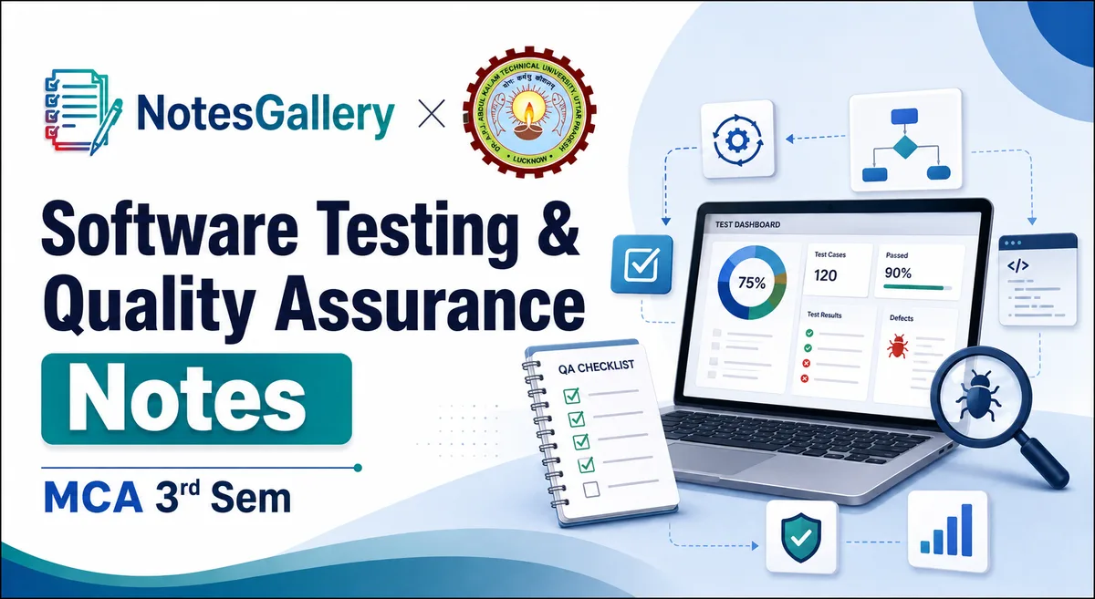AKTU MCA 3rd Sem Software Testing & Quality Assurance Notes