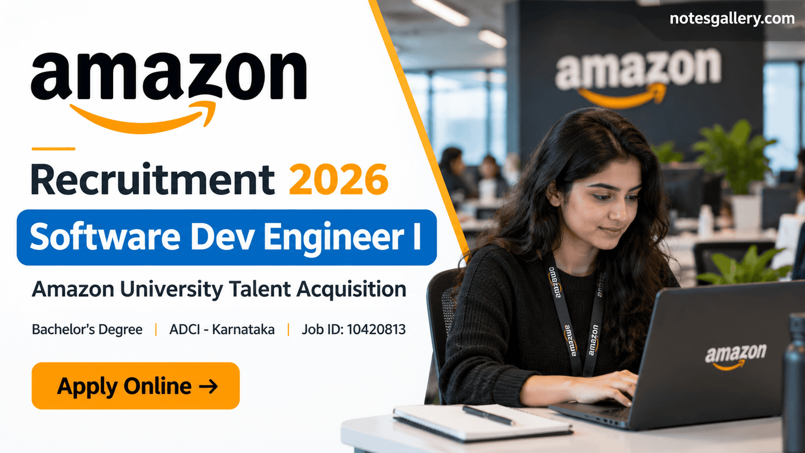 Amazon Software Dev Engineer I 2026