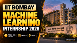 IIT Bombay Machine Learning Internship 2026: Stipend & Apply Details