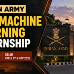 Indian Army Artificial Intelligence & Machine Learning Internship: Stipend & Apply Details