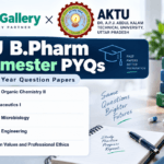 AKTU B.Pharm 3rd Semester PYQs