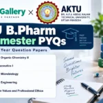 AKTU B.Pharm 3rd Semester PYQs
