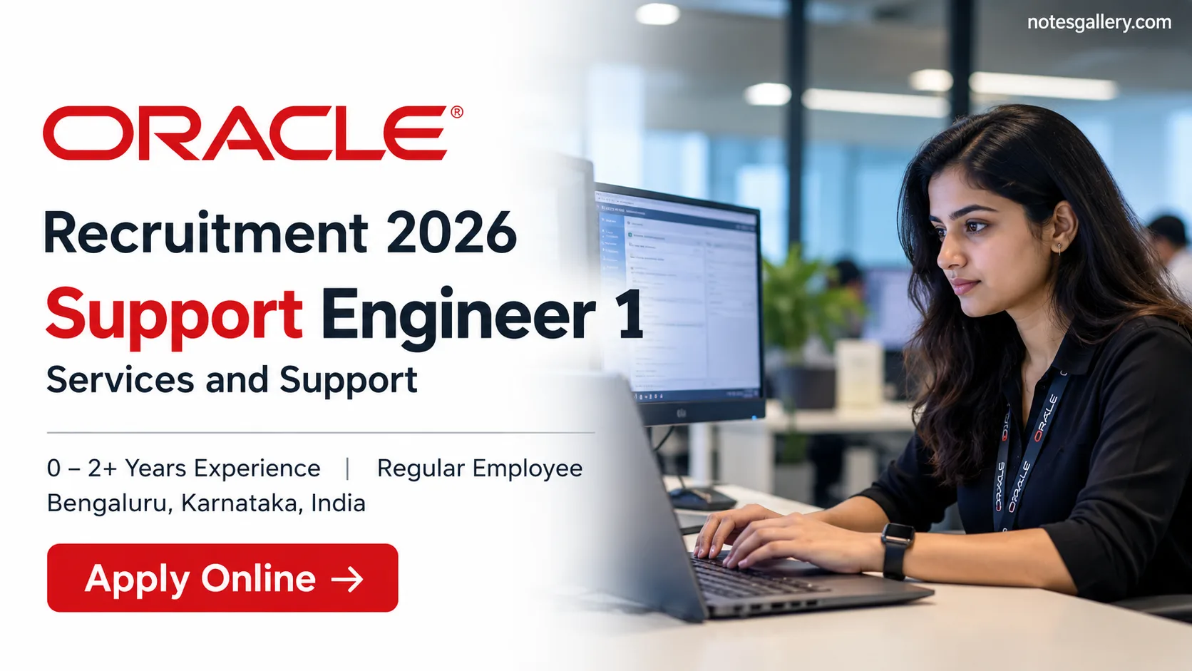 Oracle Support Engineer 1 Hiring: Eligibility, Skills, Responsibilities & How to Apply 5 Oracle Support Engineer 1 Hiring: Eligibility, Skills, Responsibilities & How to Apply