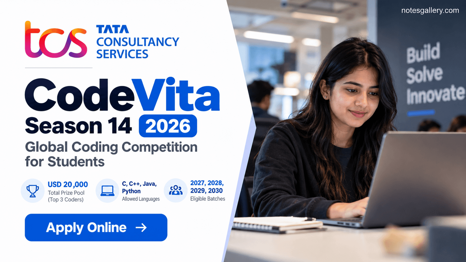 TCS CodeVita Season 14 2026: Registration, Eligibility & Apply