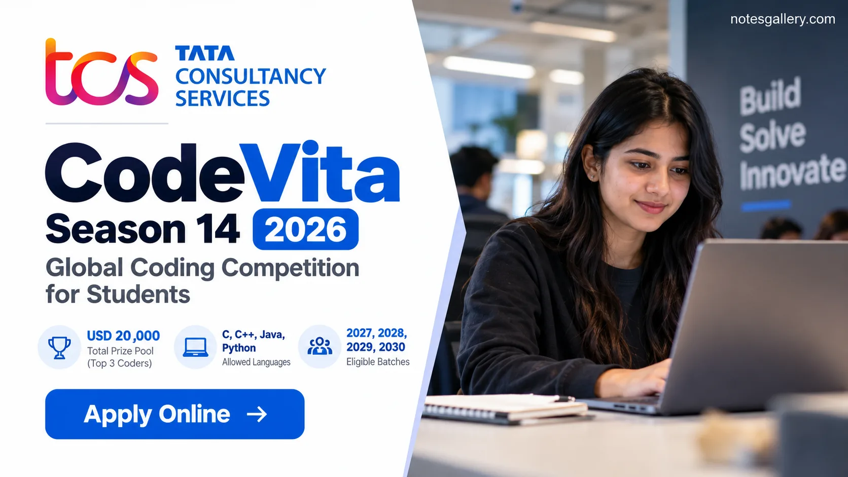 TCS CodeVita Season 14 2026: Registration, Eligibility & Apply 13 TCS CodeVita Season 14 2026: Registration, Eligibility & Apply