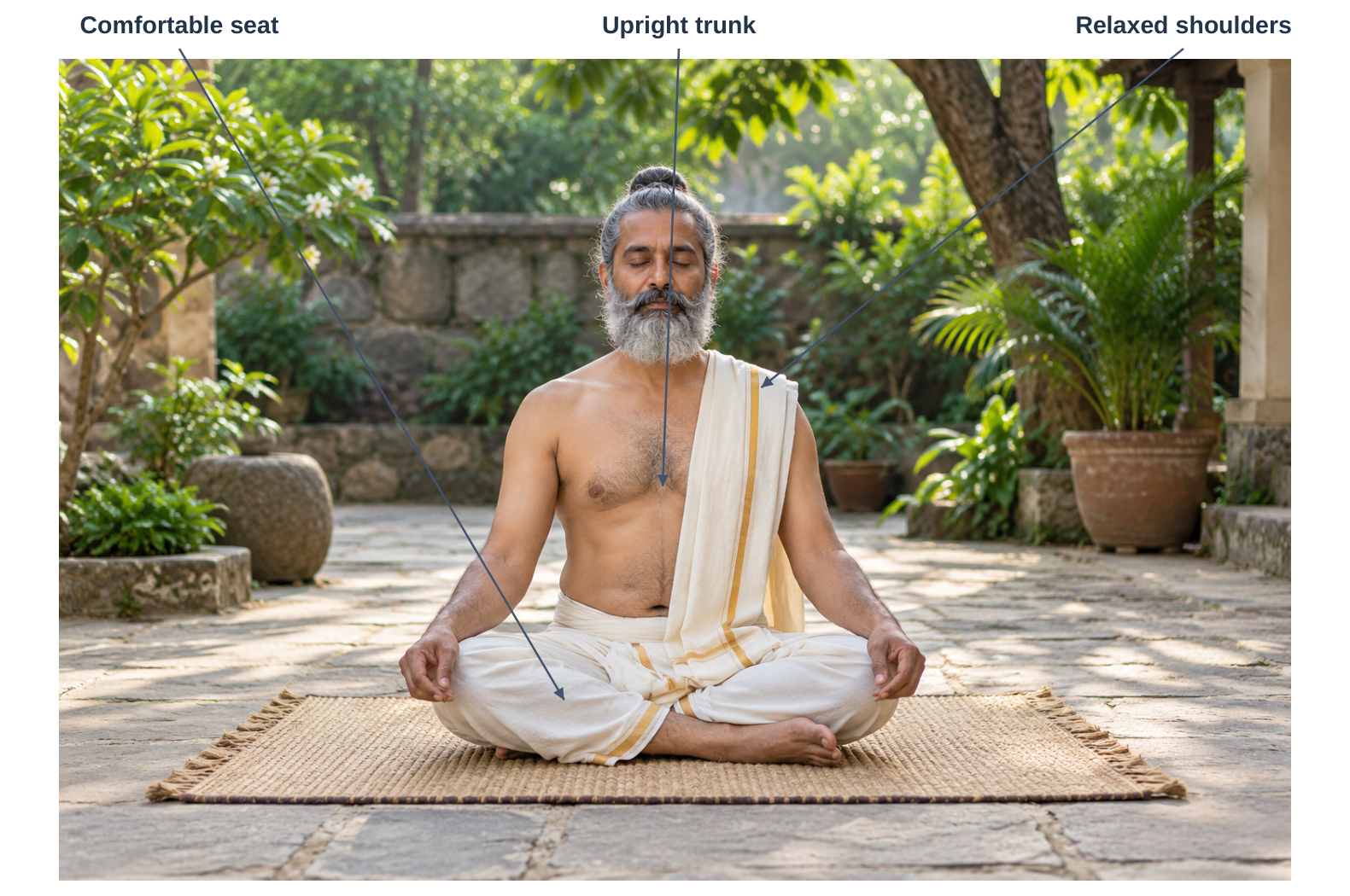 Comfortable Seated Posture
