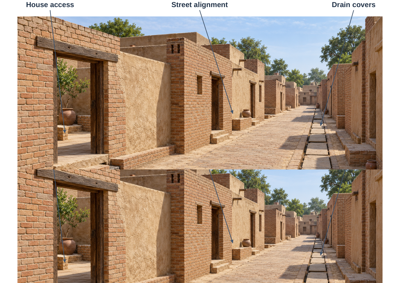 Harappan-Inspired Lane