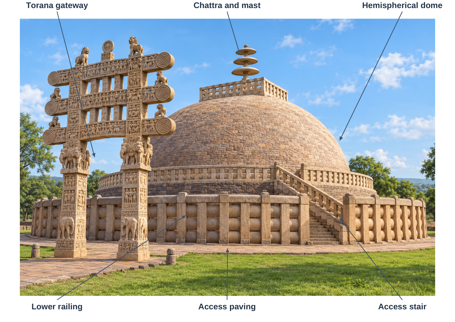 Stupa Reconstruction