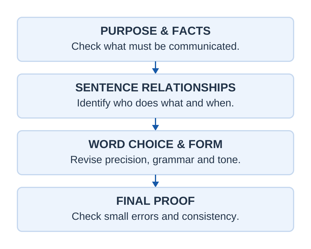 Meaning-First Editing