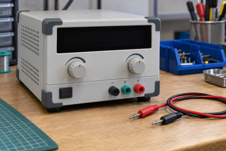 Isolated low-voltage bench supply