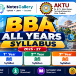 AKTU BBA Syllabus