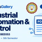 Industrial Automation and Control Unit 1 Notes – AKTU B.Tech 5th Semester
